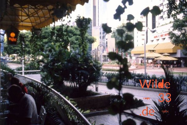Breakfast pavilion Orchard Hotel #2, Singapur, 1985
